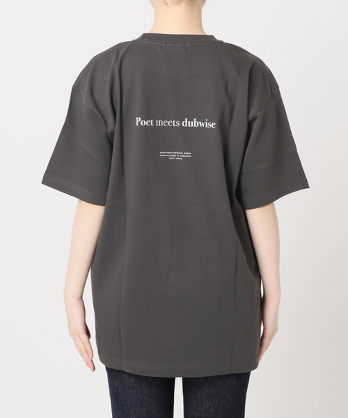 journal standard L'essage(ジャーナルスタンダードレサージュ)の「POET MEETS DUBWISE RISE:Tシャツ(Tシャツ/カットソー・レディース・ブラック系その他/ホワイト/ベージュ・FREE)」の6枚目の写真