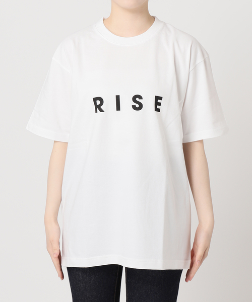 journal standard L'essage(ジャーナルスタンダードレサージュ)の「POET MEETS DUBWISE RISE:Tシャツ(Tシャツ/カットソー・レディース・ブラック系その他/ホワイト/ベージュ・FREE)」の13枚目の写真