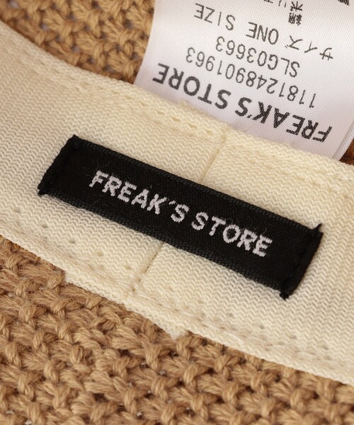 FREAK'S STORE（フリークスストア）の「コットンサーモハット（ハット・レディース・ブラック/キャメル・ONE SIZE）」の16枚目の写真