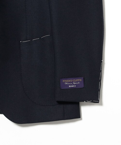 セール】BEAMS F EXCLUSIVE FABRIC ウール ホップサック ジャケット