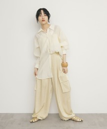 KBF | シアーロングシャツ(シャツ/ブラウス)