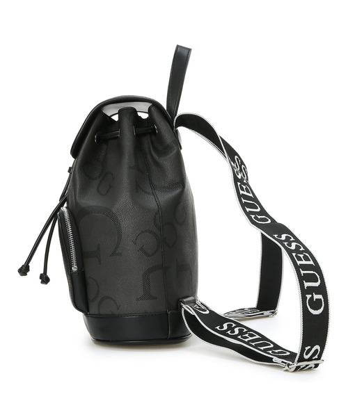 Guess（ゲス）の「SELAH Flap Backpack バックパック リュックサック（バックパック/リュック・レディース・ベージュ/ダークグレー・ONE SIZE）」の4枚目の写真