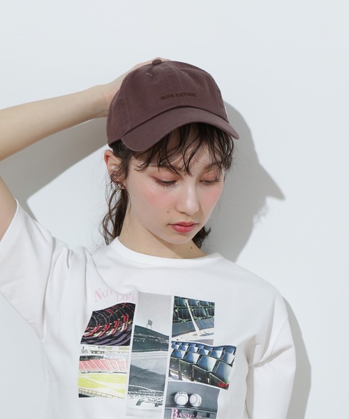NATURAL BEAUTY BASIC（ナチュラルビューティーベーシック）の「【広島東洋カープ×NBBコラボ】コラボキャップ（キャップ・レディース・ダークブラウン/ベージュ・FREE）」の12枚目の写真
