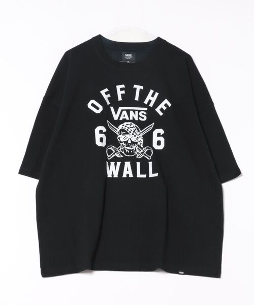 VANS(バンズ)の「VANS ヴァンズ M OTW Pirates TEE ショートスリーブ 125R1011100 BLACK(Tシャツ/カットソー・メンズ・ブラック・MEDIUM/LARGE/X-LARGE)」の1枚目の写真