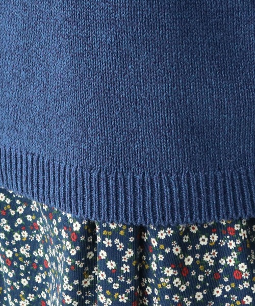 PAR ICI(パーリッシィ)の「シルクコットン ホールガーメントポケットベスト(ベスト・レディース・レッド/ネイビー/グレー・FREE)」の8枚目の写真