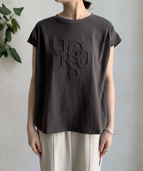 DouDouエンボスバックジップTEE エンボスバックジップTEE | DOUDOU(ドゥドゥ)レディース | PAL