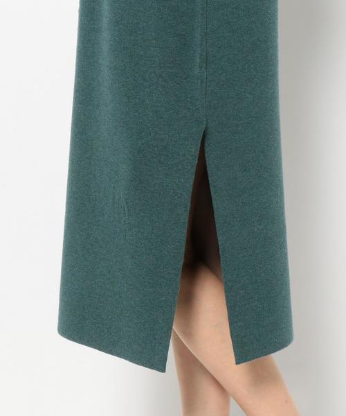 Another Edition（アナザーエディション）の「ワキスリットミラノリブワンピース/AEBC ワキスリットミラノリブOP◆（ワンピース・レディース・ブラック/ケリー・フリー）」の11枚目の写真