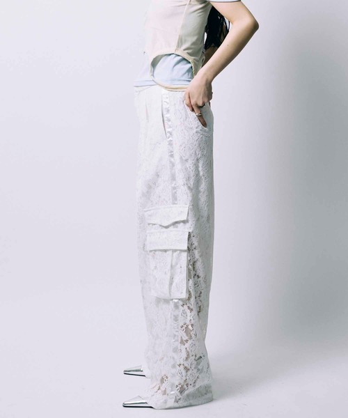 RAIVE ♥ Lace Banding Pants /追跡付 led.tokyo】POCKET LACE PANTS/ポケットレースパンツ（その他