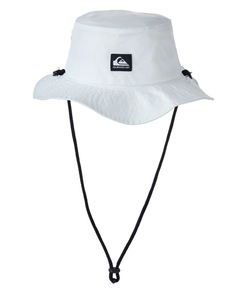 Quiksilver(クイックシルバー)の「SURFTRIP BUSHMASTER /クイックシルバーロゴ撥水加工サファリハット(ハット・メンズ・グリーン/ブラック/ホワイト・FREE)」の5枚目の写真