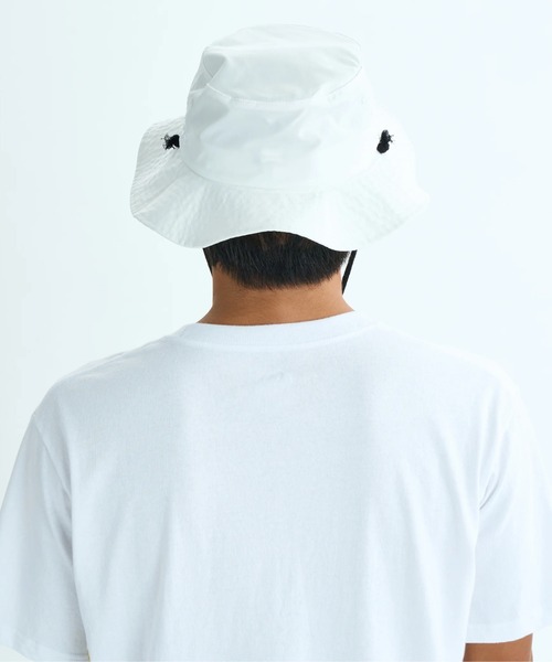 Quiksilver(クイックシルバー)の「SURFTRIP BUSHMASTER /クイックシルバーロゴ撥水加工サファリハット(ハット・メンズ・グリーン/ブラック/ホワイト・FREE)」の8枚目の写真