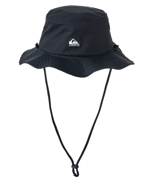Quiksilver(クイックシルバー)の「SURFTRIP BUSHMASTER /クイックシルバーロゴ撥水加工サファリハット(ハット・メンズ・グリーン/ブラック/ホワイト・FREE)」の10枚目の写真