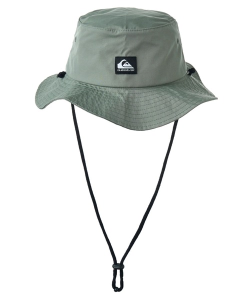 Quiksilver(クイックシルバー)の「SURFTRIP BUSHMASTER /クイックシルバーロゴ撥水加工サファリハット(ハット・メンズ・グリーン/ブラック/ホワイト・FREE)」の16枚目の写真