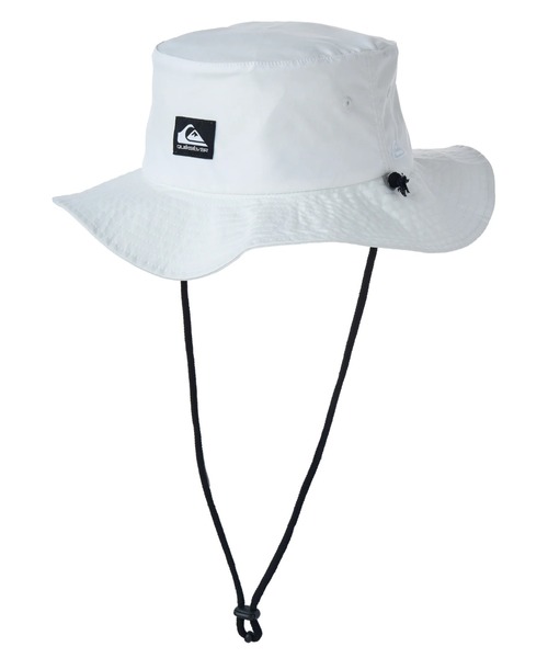 Quiksilver(クイックシルバー)の「SURFTRIP BUSHMASTER /クイックシルバーロゴ撥水加工サファリハット(ハット・メンズ・グリーン/ブラック/ホワイト・FREE)」の20枚目の写真