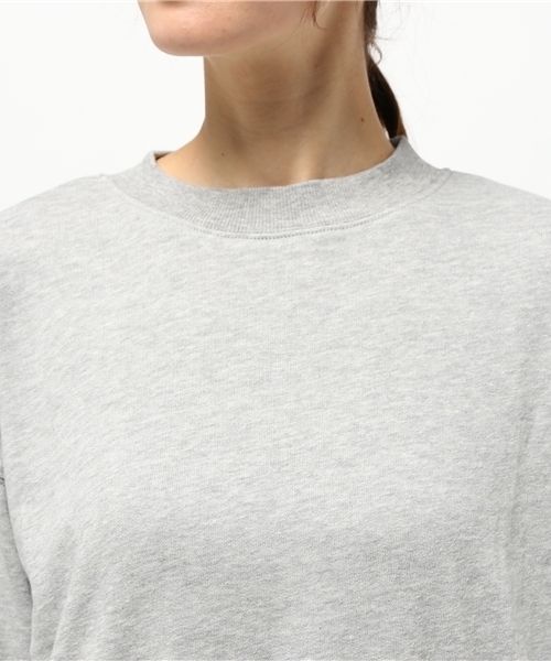 LBC(エルビーシー)の「omコットンポリ裏毛プチハイネックワンピース (ワンピース・レディース・アッシュグレー/オリーブ/ネイビー・MEDIUM/LARGE)」の7枚目の写真