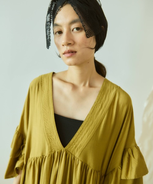 新品タグ付きLibre cue 2wayカフタンワンピース Libra Cue ワンピース 2wayカフタンワンピース : ZOZOTOWN Yahoo