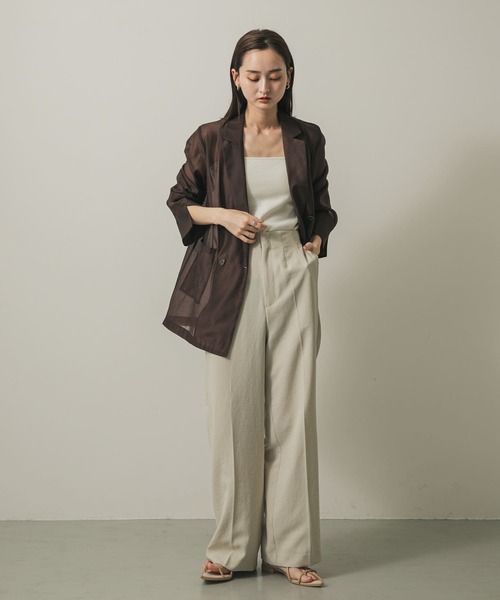 SENSE OF PLACE｜シアーテーラードジャケット | Rakuten Fashion