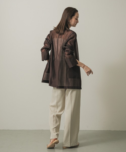 未使用SENSEOFPLACE シアーテーラードジャケット SENSE OF PLACE｜シアーテーラードジャケット | Rakuten Fashion