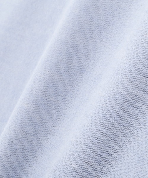 ETRE TOKYO(エトレトウキョウ)の「バイカラーダブルニットハーフスリーブプルオーバー(Tシャツ/カットソー・レディース・ブルー/ネイビー/イエロー・FREE)」の4枚目の写真