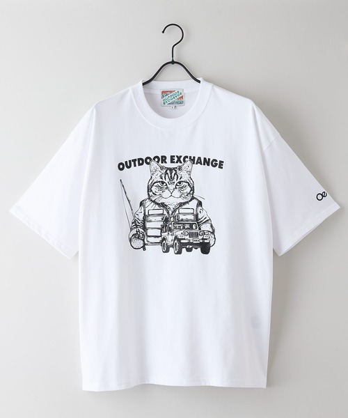 関税送料込【Off-White】エイリアン スキルズ オーバー Tシャツ OUTDOOR EXCHANGE/アウトドアエクスチェンジ】アニマルプリント
