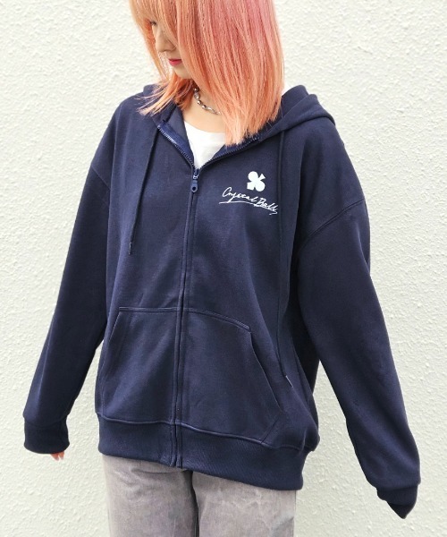 ★美品★ルネのパーカー ミッドナイトネイビー34 ☆美品☆ルネのパーカー ミッドナイトネイビー34