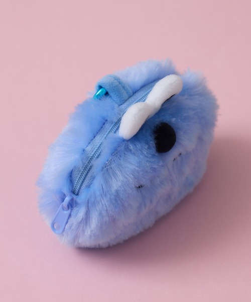 パペットスンスン】カラビナ付ファスナーマスコット（ポーチ