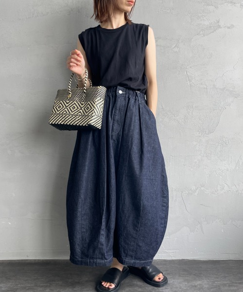 HARVESTY（ハーベスティ）の「[HARVESTY/ハーベスティ] 10オンス デニム サーカススカート（スカート・レディース・インディゴブルー・0）」の6枚目の写真