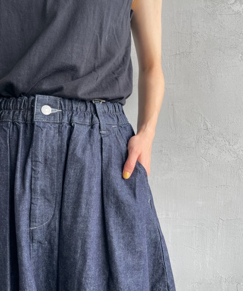 HARVESTY（ハーベスティ）の「[HARVESTY/ハーベスティ] 10オンス デニム サーカススカート（スカート・レディース・インディゴブルー・0）」の9枚目の写真