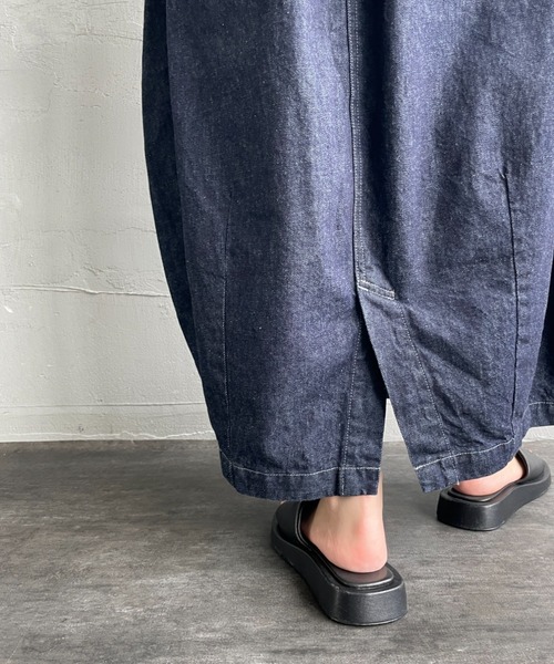 HARVESTY（ハーベスティ）の「[HARVESTY/ハーベスティ] 10オンス デニム サーカススカート（スカート・レディース・インディゴブルー・0）」の12枚目の写真