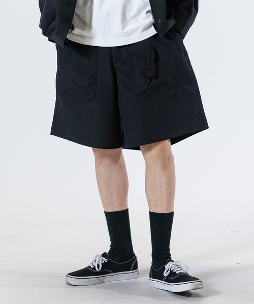 JOHN'S CLOSET（ジョンズクローゼット）の「【3】ストレッチリップストップ ベイカークライミングショーツ【セットアップ展開】（その他パンツ・メンズ・ブラック/カーキ・X-LARGE/MEDIUM/LARGE）」の6枚目の写真