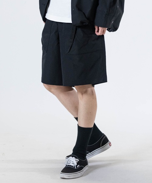 JOHN'S CLOSET（ジョンズクローゼット）の「【3】ストレッチリップストップ ベイカークライミングショーツ【セットアップ展開】（その他パンツ・メンズ・ブラック/カーキ・X-LARGE/MEDIUM/LARGE）」の4枚目の写真