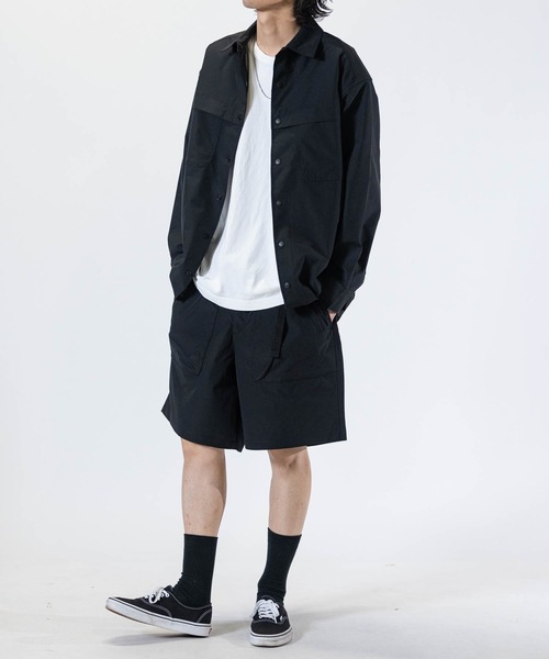 JOHN'S CLOSET（ジョンズクローゼット）の「【3】ストレッチリップストップ ベイカークライミングショーツ【セットアップ展開】（その他パンツ・メンズ・ブラック/カーキ・X-LARGE/MEDIUM/LARGE）」の8枚目の写真