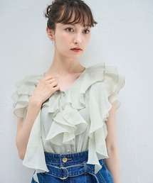 SALE】ストライプ刺繍ブラウス | ブラウス | 31 Sons de mode