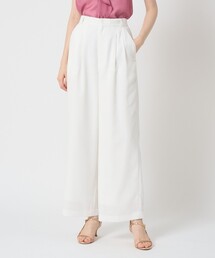 【セットアップ対応商品】リネンライクビエラタックパンツ