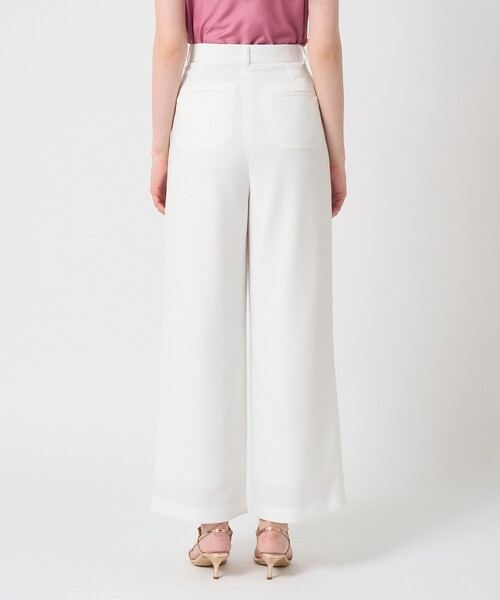 ANAYI(アナイ)の「【セットアップ対応商品】リネンライクビエラタックパンツ(その他パンツ・レディース・ホワイト/ブラウン/ベージュ・36/38)」の6枚目の写真