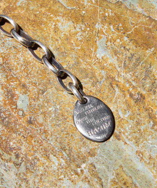 HARIM(ハリム)の「HARIM ハリム / NARROW SQUARE BLOCK CHAIN BRACELET シルバー925ナロースクエアブロックチェーンブレスレット / HRC019 BC(ブレスレット・メンズ・シルバー・FREE)」の2枚目の写真