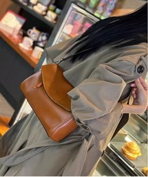 【 NiiNa / ニーナ 】【高品質牛革】2wayレトロカジュアルワンハンドルショルダーバッグ