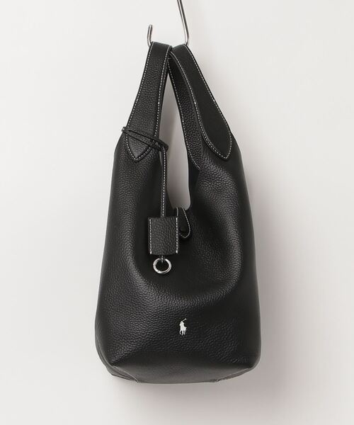 【POLO RALPH LAUREN】Polo Play レザーラージトート Polo Play Leather Large Tote