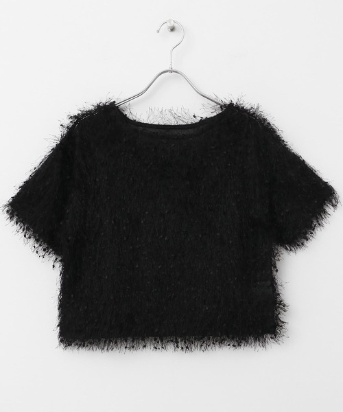 SENSE OF PLACE by URBAN RESEARCH（センスオブプレイスバイアーバンリサーチ）の「フリンジテープトップ(半袖)（Tシャツ/カットソー・レディース・オレンジ/キャメル/ブラック/オフホワイト・ONE）」の14枚目の写真