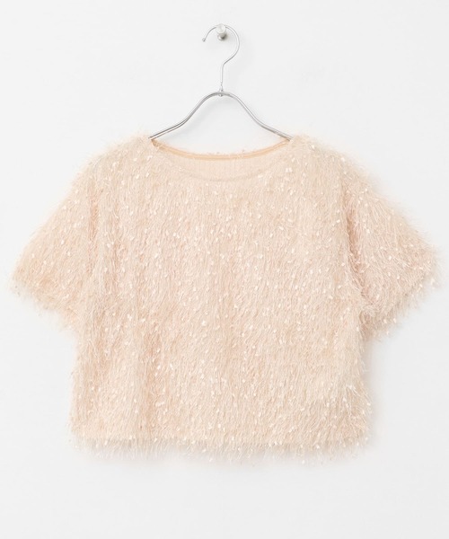 SENSE OF PLACE by URBAN RESEARCH（センスオブプレイスバイアーバンリサーチ）の「フリンジテープトップ(半袖)（Tシャツ/カットソー・レディース・オレンジ/キャメル/ブラック/オフホワイト・ONE）」の13枚目の写真