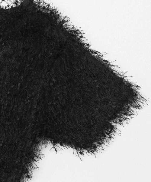 SENSE OF PLACE by URBAN RESEARCH（センスオブプレイスバイアーバンリサーチ）の「フリンジテープトップ(半袖)（Tシャツ/カットソー・レディース・オレンジ/キャメル/ブラック/オフホワイト・ONE）」の8枚目の写真