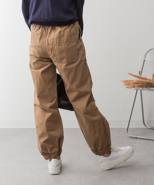 RCD(アールシーディー)の「リラックスワイド パラシュートパンツ(チノパンツ・レディース・ベージュ/ブラック/カーキ・M/L/LL/3L/4L)」の20枚目の写真