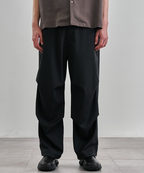 セール】SUMMER WOOL パラシュートパンツ（カーゴパンツ