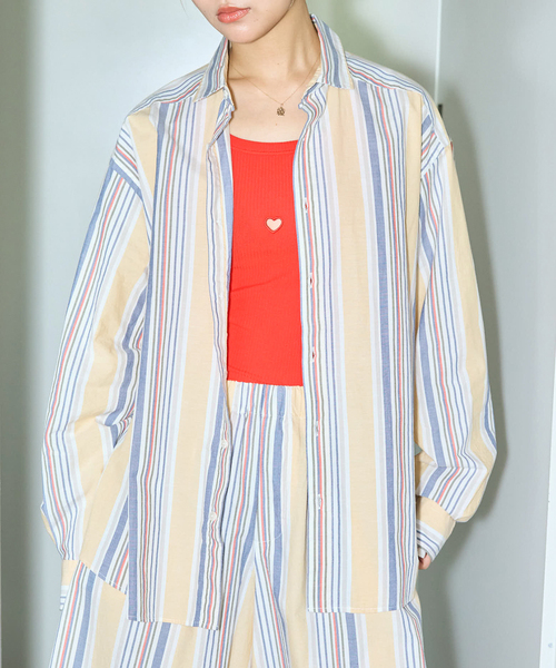 ブラウス シャツ BASERANGE/ベースレンジ CLAUDE SHIRT シャツ SHOLPO-SP25 レディース BASERANGE ブラウス シャツ CLAUDE SHIRT SHCL-PO-SU25：シャツ