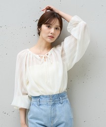 ブラウス シャツ 2WAY オフショルブラウス レディース PAGEBOY ブラウス シャツ 2WAYオフショルブラウス レディース
