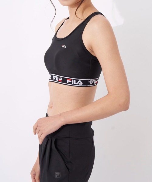 FILA（フィラ）の「ブラトップ（スポーツブラ・レディース・ネイビー/ピンク/サックスブルー/ブラック・MEDIUM/X-LARGE/LARGE）」の6枚目の写真