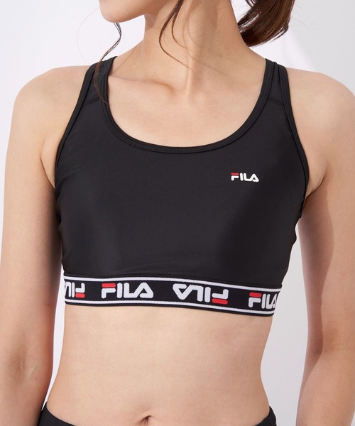 FILA（フィラ）の「ブラトップ（スポーツブラ・レディース・ネイビー/ピンク/サックスブルー/ブラック・MEDIUM/X-LARGE/LARGE）」の8枚目の写真