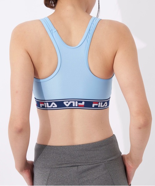 FILA（フィラ）の「ブラトップ（スポーツブラ・レディース・ネイビー/ピンク/サックスブルー/ブラック・MEDIUM/X-LARGE/LARGE）」の17枚目の写真
