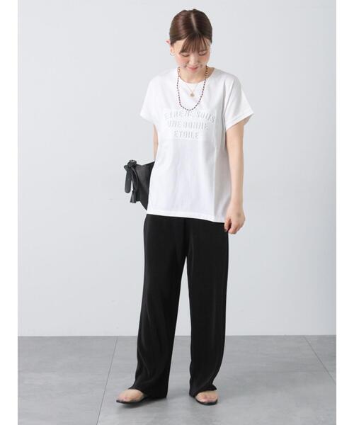 Lugnoncure(ルノンキュール)の「【セルフカット】無地/柄アソートプリーツパンツ(その他パンツ・レディース・ブラウン/オフホワイト/ブルー/ネイビー/ブラック・F)」の15枚目の写真