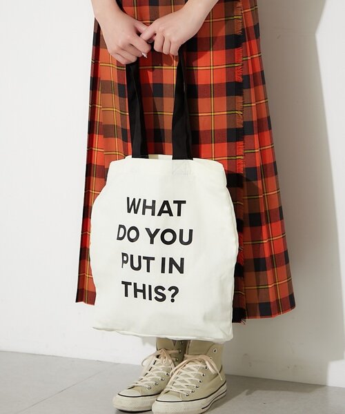 コットンツイルロゴトートバッグ（トートバッグ）｜BIRTHDAY BAR