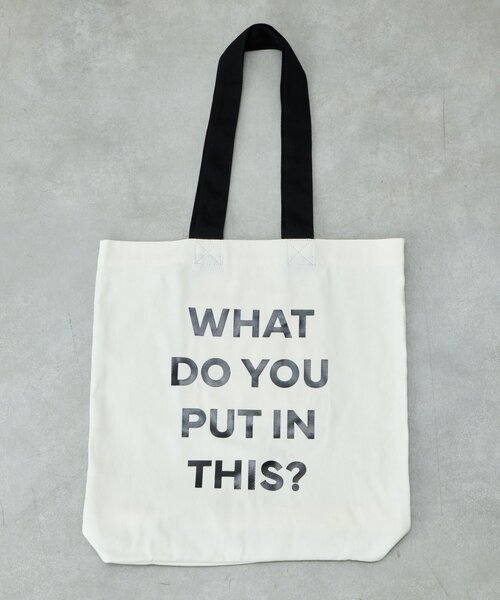 BIRTHDAY BAR（バースデイバー）の「コットンツイルロゴトートバッグ（トートバッグ・レディース・ホワイト/ブルー/グリーン/ブラウン・0）」の19枚目の写真